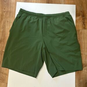 Men’s Green Lululemon Shorts Size XL